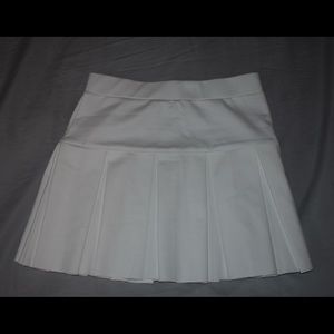 White mini tenis skirt Never Worn